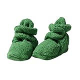 Zutano Newborn Unisex-Baby Fleece Bootie, Apple, 18 Months
