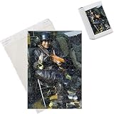 Photo Jigsaw Puzzle of A vendor selling war memorabilia, Baoguo Temple antiques market, Beijing, from Robert Harding