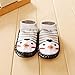 Sunward Newborn Unisex Baby Cartoon Sock Shoes Anti Slip Skid Boot Slipper Socks (13CM（Suggest 12-24 months), Grey)