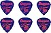 Ibanez B1000PGJB Paul Gilbert Signature Picks 6 Pack, Jewel Blue