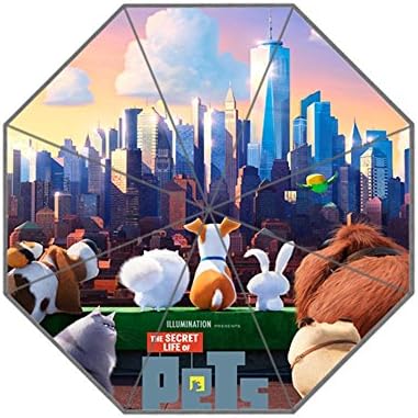 Foldable Umbrella Custom Personalized Animation Pets Rain Umbrella Parasol