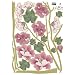Nursery Easy Apply Wall Sticker Decorations - Blushing Magnolia Trees