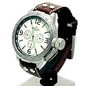 Modische Herren XXL Armbanduhr mit leuchtendem Ziffernblatt
