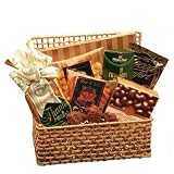 A Golden Thank You Gourmet Basket - Christmas Holiday Gift Idea