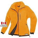 TAIGA Fleece Jacket-300 - Women's Polartec-300 Fleece Jacket, Gold, MADE IN CANADA