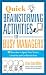 Quick Brainstorming Activities for Busy Managers: 50 Exercises to Spark Your Team's Creativity and Get Results Fast