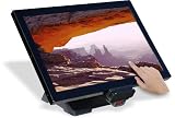 Slim 22" Widescreen Touch AIO PC - Desk-mount with Barcode Scanner + Magnetic Card Reader