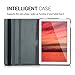 kwmobile Rotating Case Compatible with Asus ZenPad 10 (Z300) - Case PU Leather Tablet Cover with Stand - Red