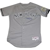 Steiner Sports MLB New York Yankees Derek Jeter 2009 Authentic Road Jersey with Inaugural Year Patch- Signed on Front