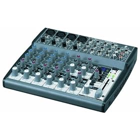 Behringer 1202FX Xenyx Premium 12-Input 2-Bus Mixer with Xenyx Mic Preamps, British Eqs And 24-Bit Multi-Fx Processor