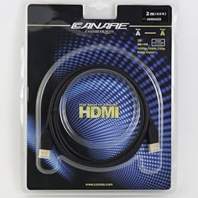Canare High Speed with Ethernet HDMI Cable 2.0m (6.6 feet) (2.0m (6.6 feet))