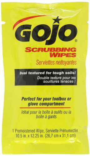 GOJO 6380-04 Scrubbing Wipes, Individually Wrapped, 80-Count Counter Display (Pack of 4) On Sale
