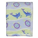 Tiddliwinks Under the Sea Printed Boa Blanket