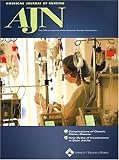 American Journal of Nursing MAGAZINE 1YR SUBSCRIPTION 12 ISSUES