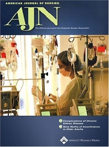 American Journal of Nursing MAGAZINE 1YR SUBSCRIPTION 12 ISSUES