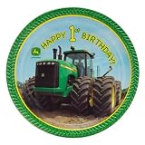 51%2BGZsGxffL. SL160  John Deere 1st Birthday Dinner Plates  Party Supplies