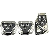 Pedal Kit Triglobe Black 3 pc