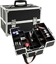 Black Aluminum Makeup Case W/ Dividers