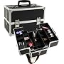 Black Aluminum Makeup Case W/ Dividers