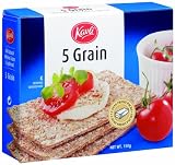 Kavli crispbread 5grain 5.29oz (074472758301)