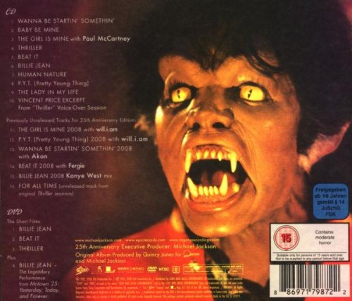 Cover image : Thriller (25th Anniversary Edition CD/DVD)