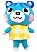 Animal Crossing Wild World Bluebear Plush 5"