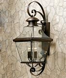 Carleton Collection 34 1/2 High Outdoor Wall Light