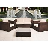 Montego Synthetic Wicker Set