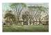 Brattleboro Retreat, Brattleboro, Vermont Architecture Art Poster Print, 18x13