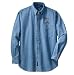 Custom embroidered September 11th Let us not forget design denim shirt