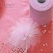 Ling's moment Tulle Fabric Roll Ribbon 6 inch x 100 Yards 300 Feet for Tutu Tulle Table Skirt Wedding Party Baby Shower Decorations Craft