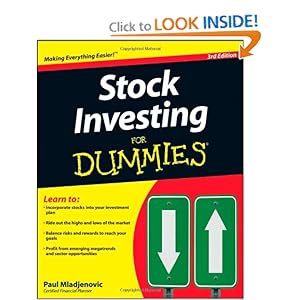 Stock Investing For Dummies  - Paul Mladjenovic