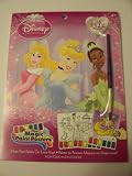 Disney Princess Magic Paint Posters by Savvi ~ 12 Posters Plus Paint Brush