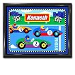 Vroom Large Gloss Black Personalized Print