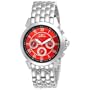 Invicta Men's 4242 II Collection Silver-Tone Red Dial Watch