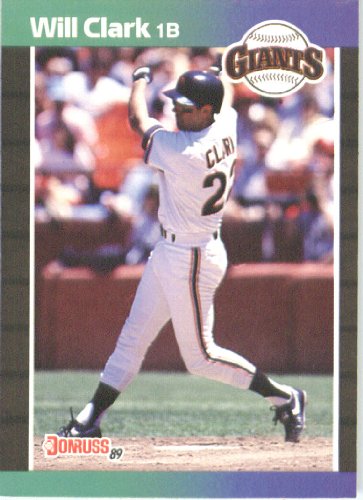1989 Donruss # 249 Will Clark San Francisco Giants Baseball Card