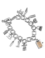 Burberry Womens BU5200 Stainless Steel Charm Watch