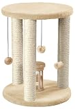 Sisal Duplex w/ Catnip Station - SISAL DUPLEX W/ CATNIP STATION - BEIGE