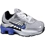 Toddler's Nike Shox Turbo 8 (Metallic/Silver-Varsity/Royal-Black-White)