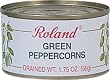 Roland Green Peppercorns in Brine, 1.75-Ounce Cans (Pack of 12)