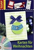 Karten f&uuml;r Weihnachten - Mit Vorlagen auf CD-ROM - Gundula G&uuml;nzel