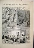 1882 QUEENS VISIT MENTONE LEMONS MAISON BOTTINI FRUIT