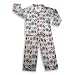 College Street - Boys Long Sleeve Coat Style Pajamas, Grey