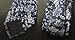 MINDENG Gold Blue Mens Floral Paisley Ties Silk Jacquard Woven Suits Tie Necktie