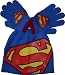 Search : Superman: S-Shield Beanie with Gloves - Kids