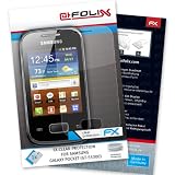 atFoliX Displayschutzfolie f�r Samsung Galaxy Pocket (GT-S5300) - FX-Clear: Display Schutzfolie kristallklar! H�chste Qualit�t - Made in Germany!von "Displayschutz@FoliX"