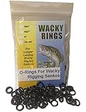 Wacky Rings - O-Rings for Wacky Rigging Senko Worms (100 orings for 4&5" Senkos)