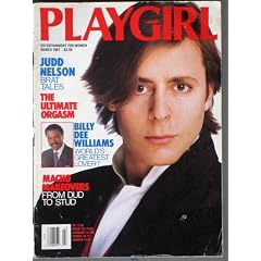 Playgirl Magazine: March 1987 (Paperback) Judd Nelson; the ultimate orgasm