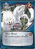 Naruto Battle of Destiny M-239 Man-Beast Transformation Combo Rare Card