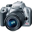 Canon Rebel XS 10.1MP Digital SLR Camera with EF-S 18-55mm f/3.5-5.6 IS Lens (Silver)